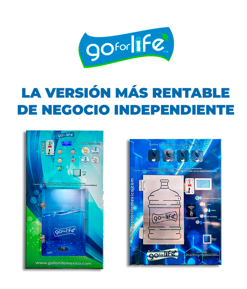 Agua purificada 24 horas del día